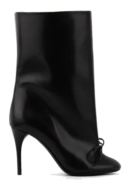 ALAIA LOW BOOTS 90 NOIR