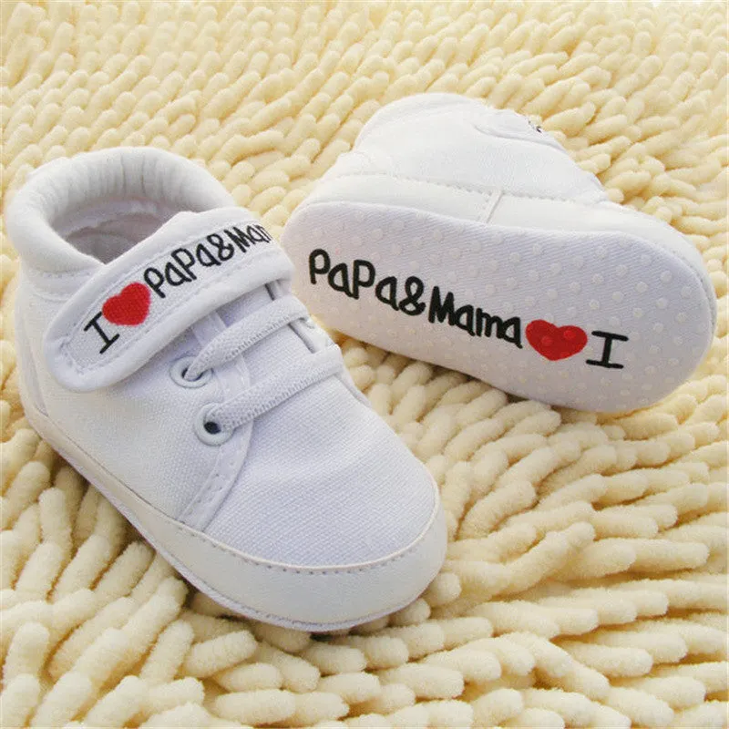 Baby Soft Canvas Stylish Sneaker Shoes (0-18M)!