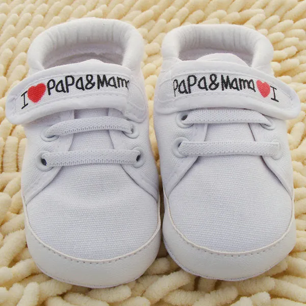 Baby Soft Canvas Stylish Sneaker Shoes (0-18M)!