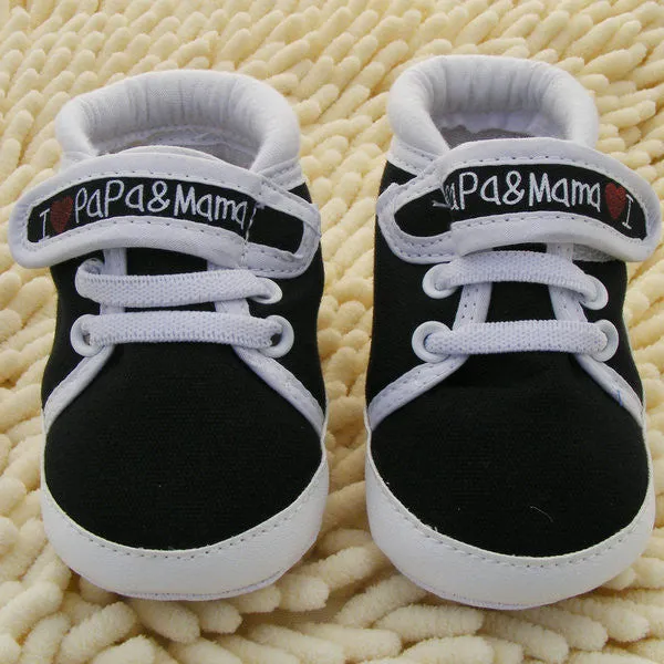 Baby Soft Canvas Stylish Sneaker Shoes (0-18M)!