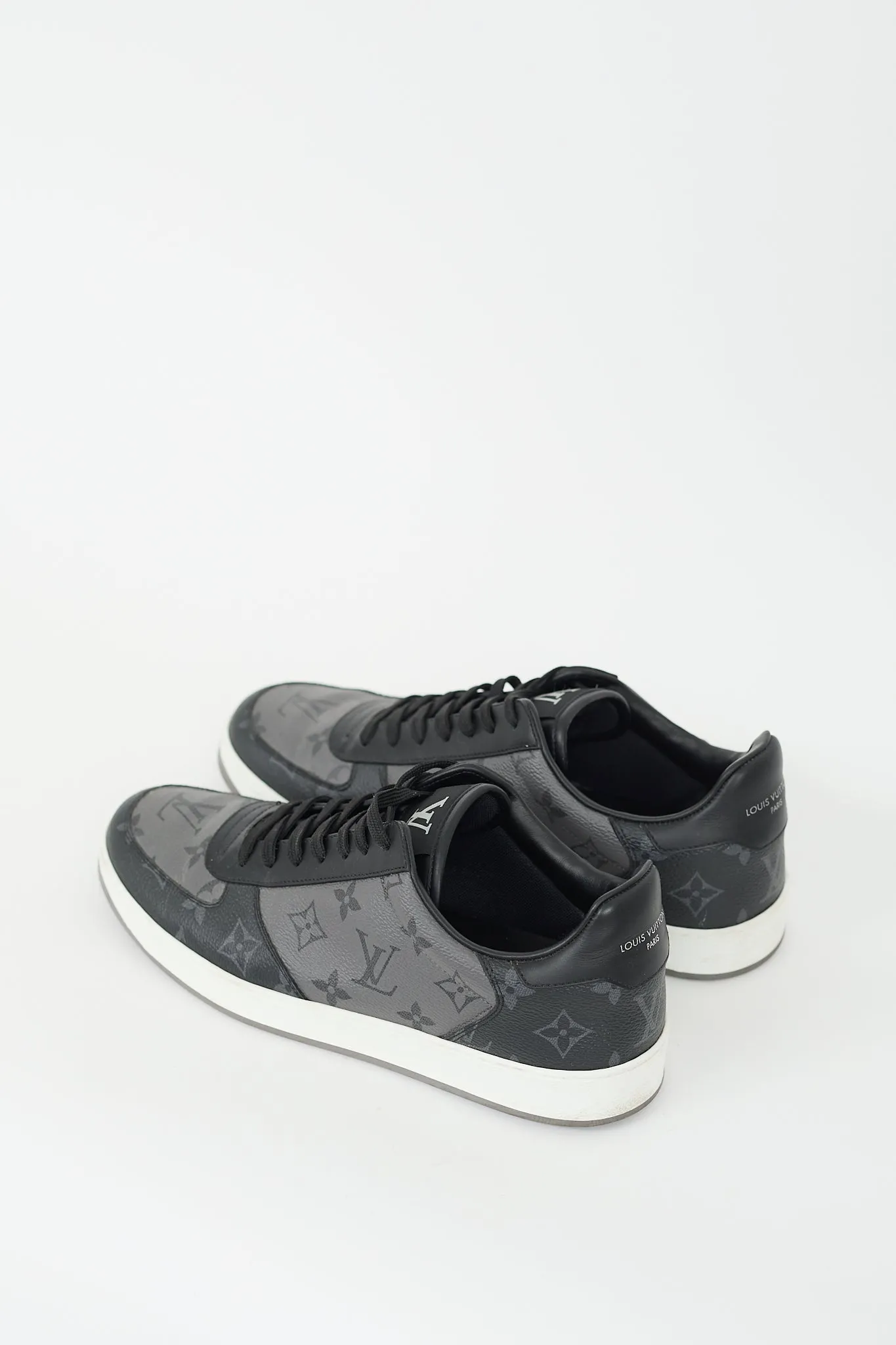 Black & Grey Rivoli Monogram Sneaker