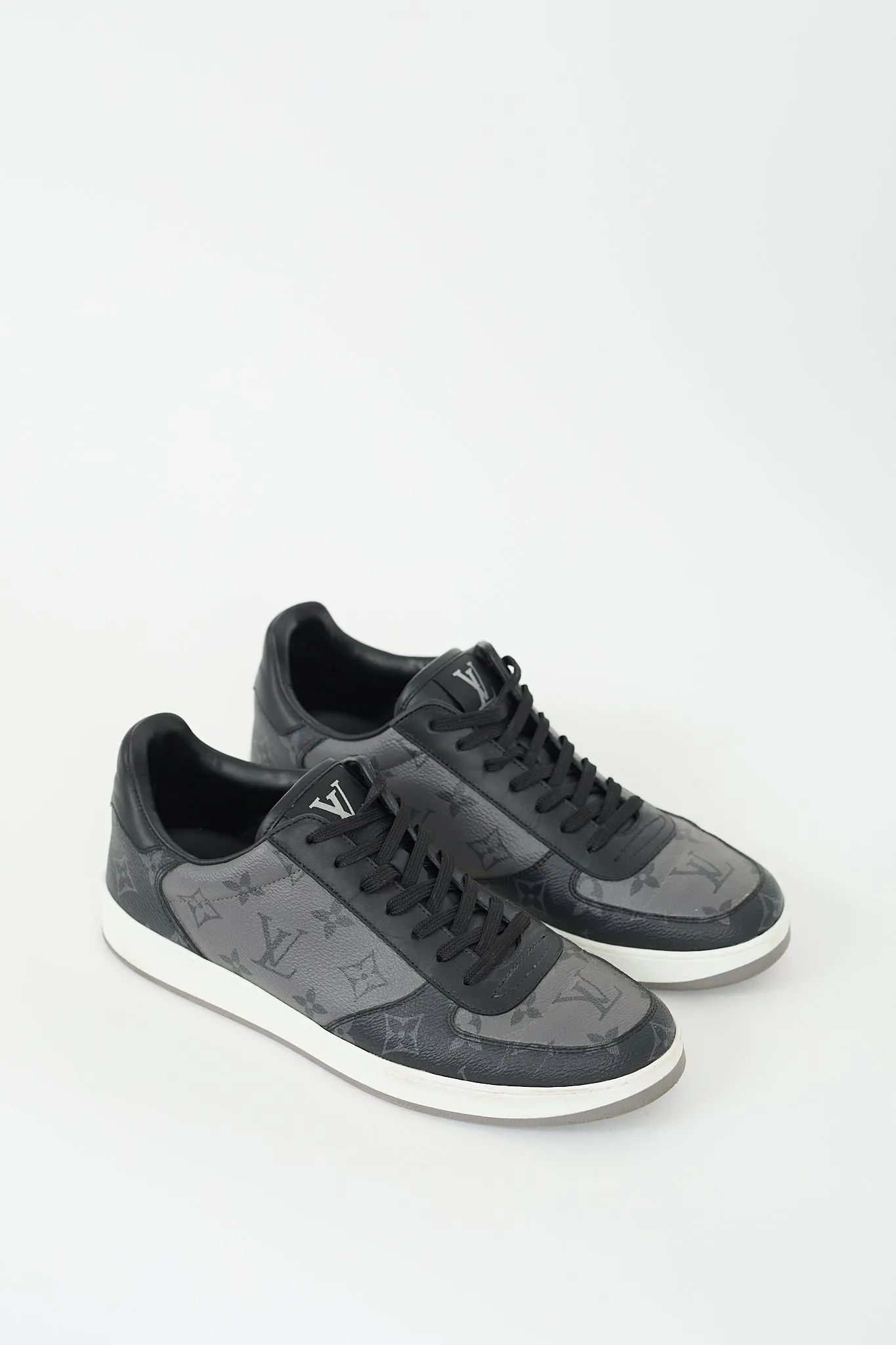 Black & Grey Rivoli Monogram Sneaker