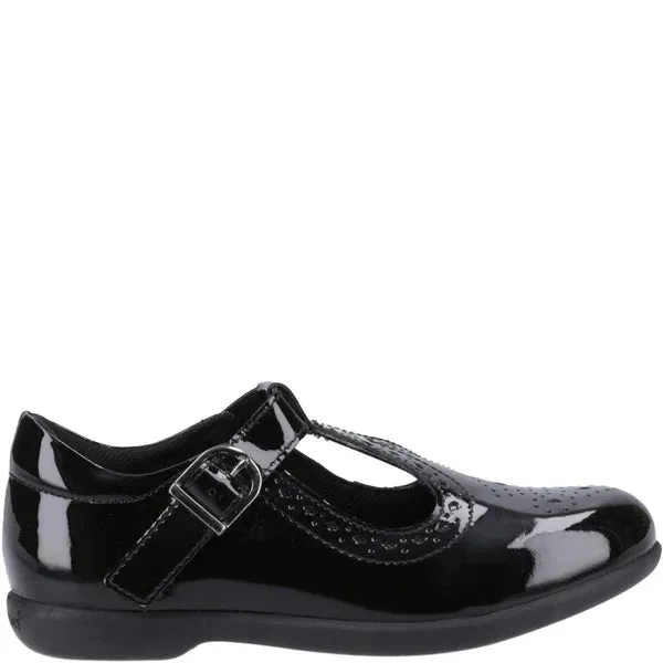 BRITNEY PATENT Girls Shoes Black
