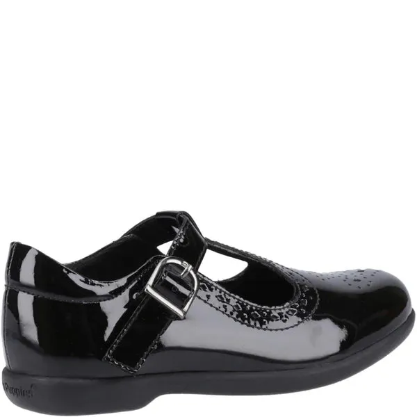 BRITNEY PATENT Girls Shoes Black