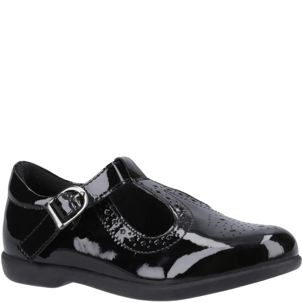 BRITNEY PATENT Girls Shoes Black