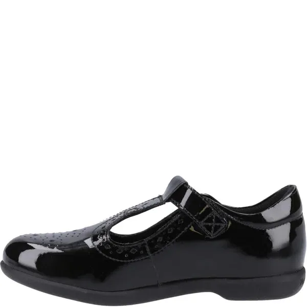 BRITNEY PATENT Girls Shoes Black