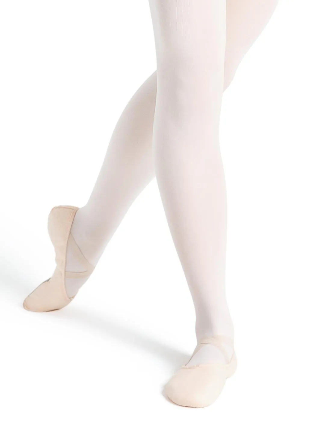 Capezio 2028 Canvas Juliet II Split-Sole Ballet Shoe - Pink