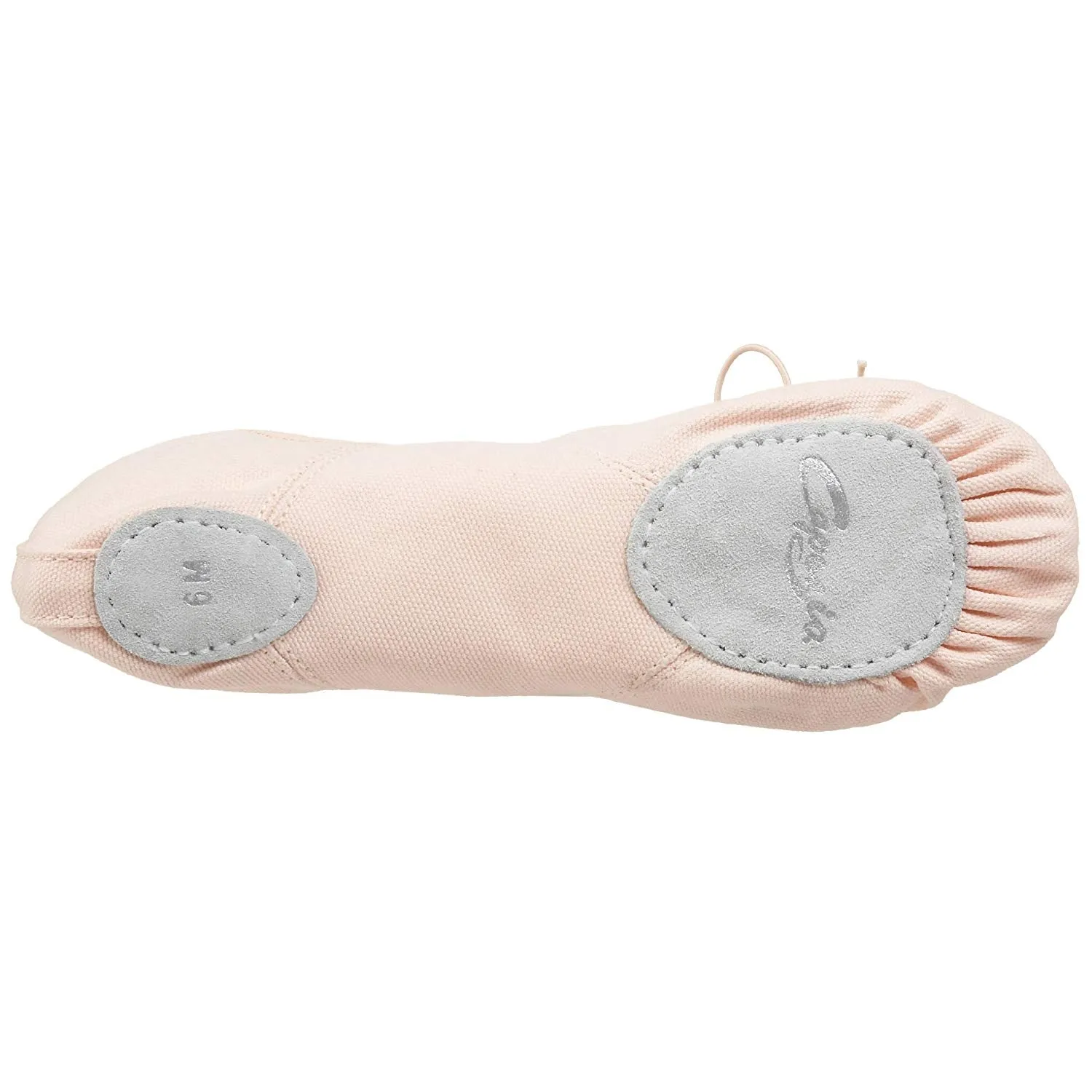 Capezio 2028 Canvas Juliet II Split-Sole Ballet Shoe - Pink