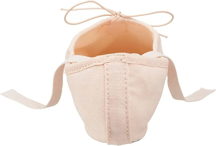 Capezio 2028 Canvas Juliet II Split-Sole Ballet Shoe - Pink