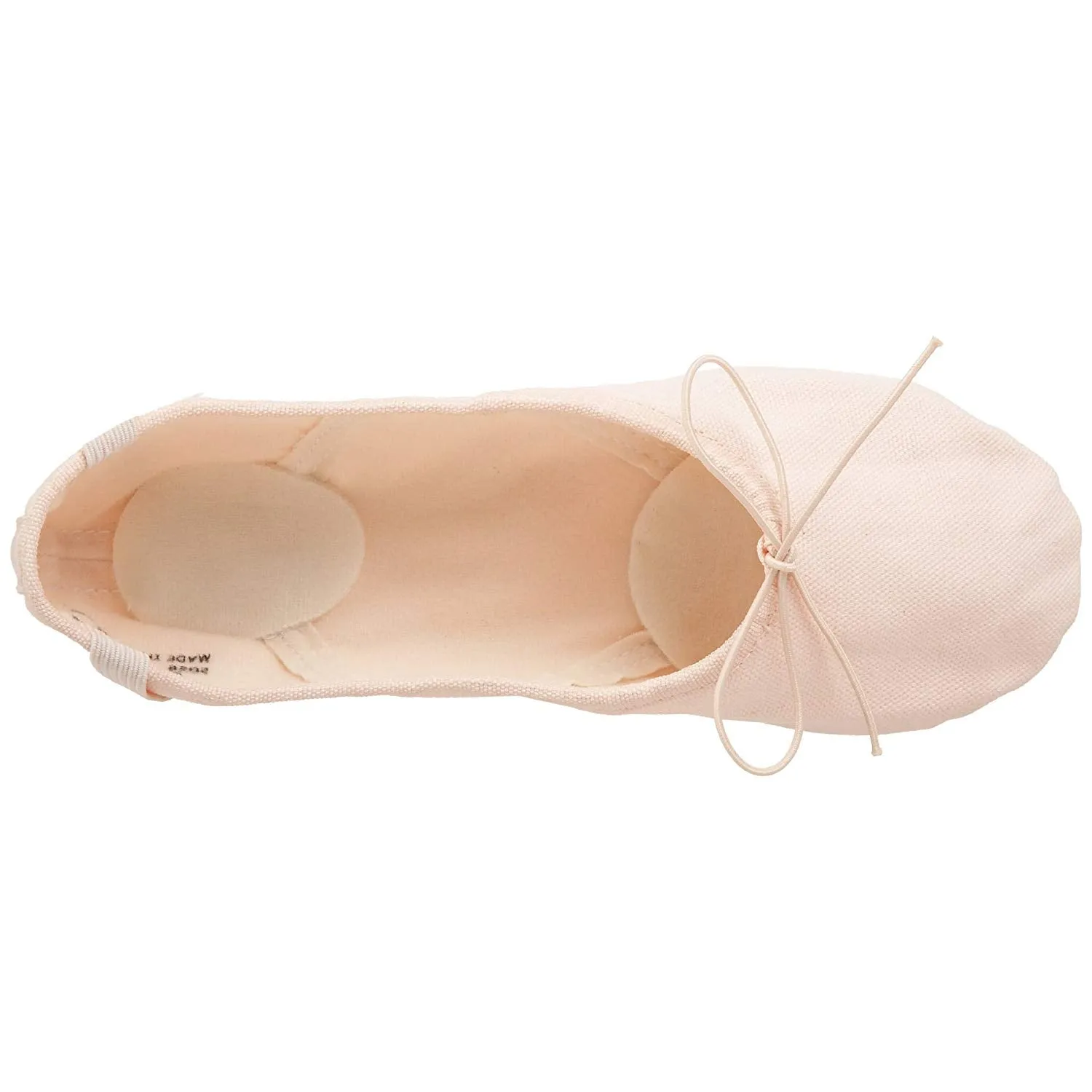 Capezio 2028 Canvas Juliet II Split-Sole Ballet Shoe - Pink