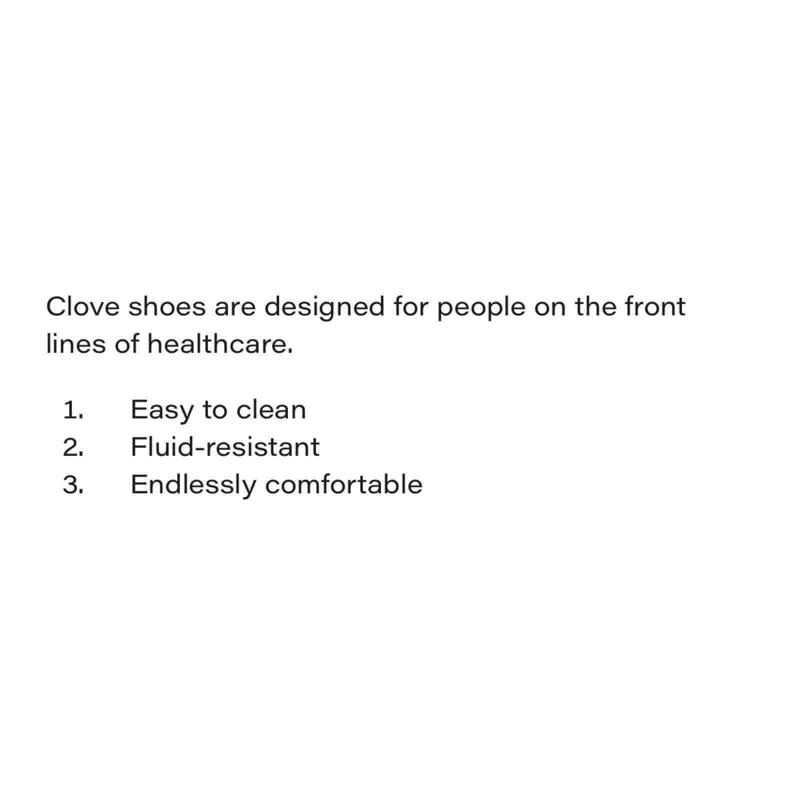 Clove Classic Healthcare Nursing Shoes - All Black Option Size 10.5 New Sneakers