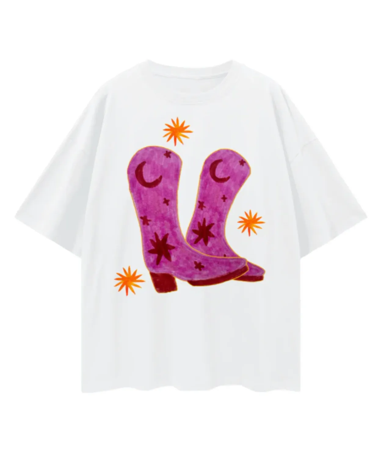 COWGIRL BOOTS OVERSIZED