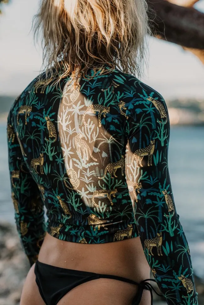 Cropped Rash Guard