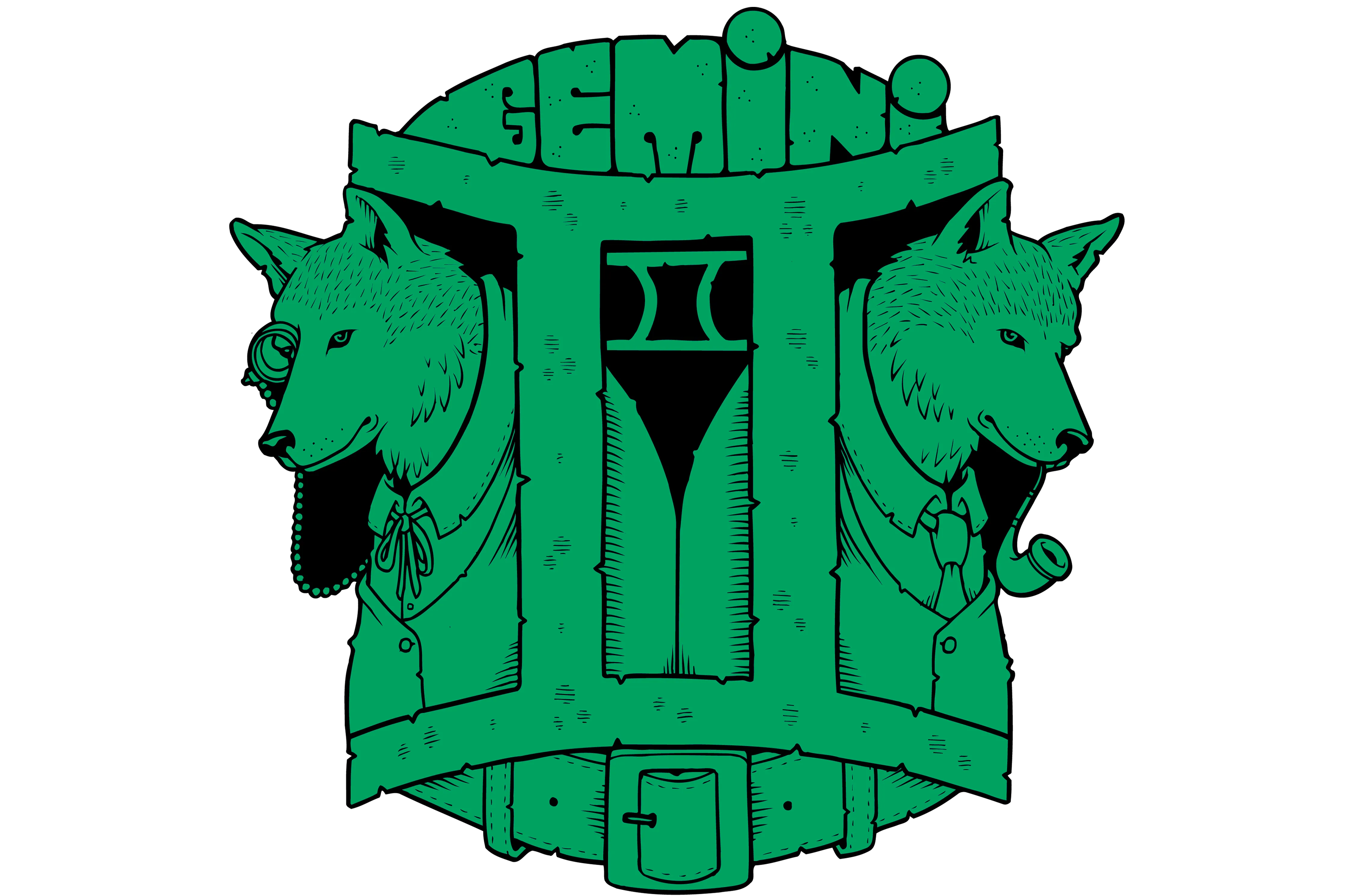 GEMINI ZODIAC  MEN'S HOODIE