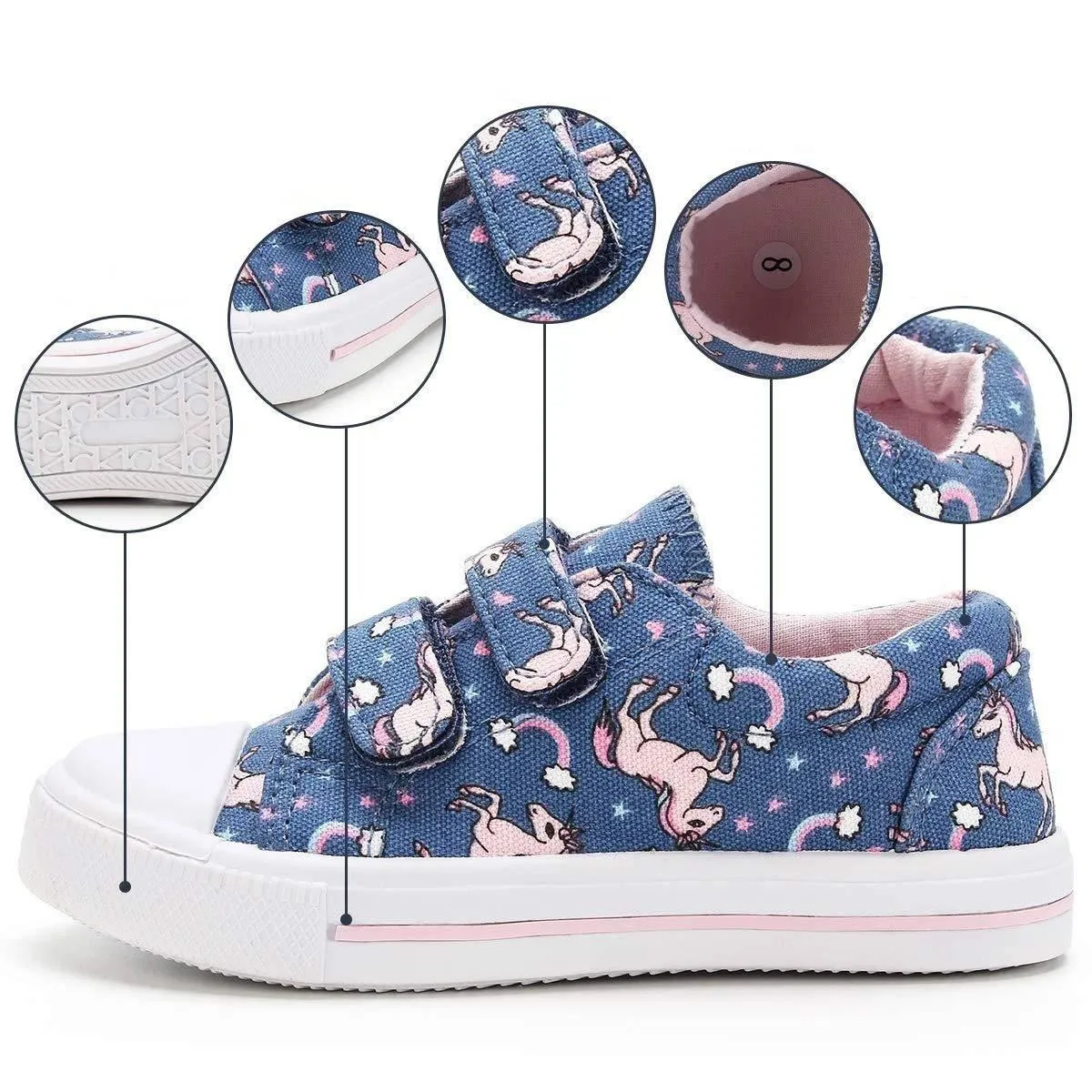 Girls Unicorn Sneakers