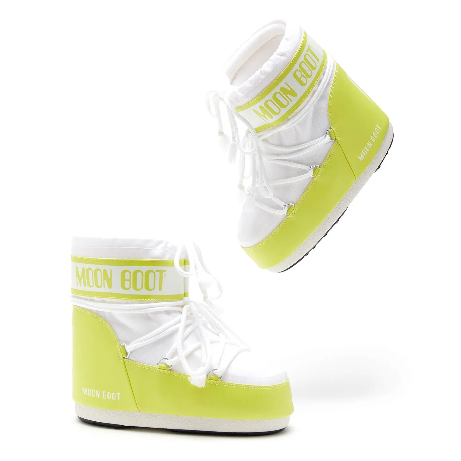 ICON Low Nylon Boots - Cyber Lime