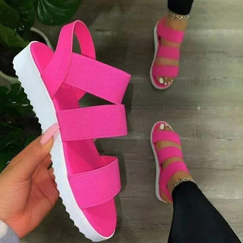 Imogen - Casual Flat Open-Toe Sandals for Women