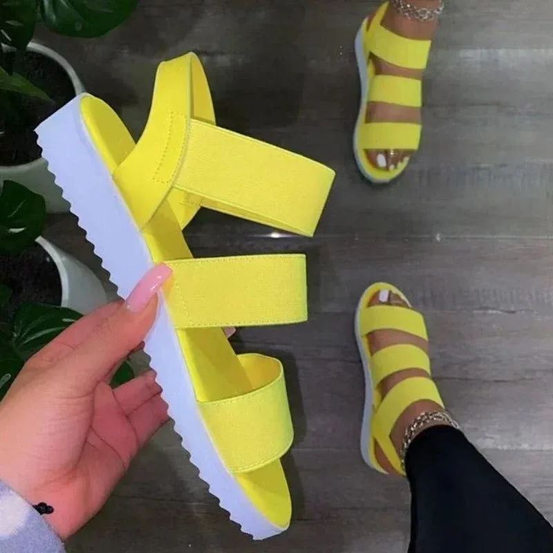 Imogen - Casual Flat Open-Toe Sandals for Women