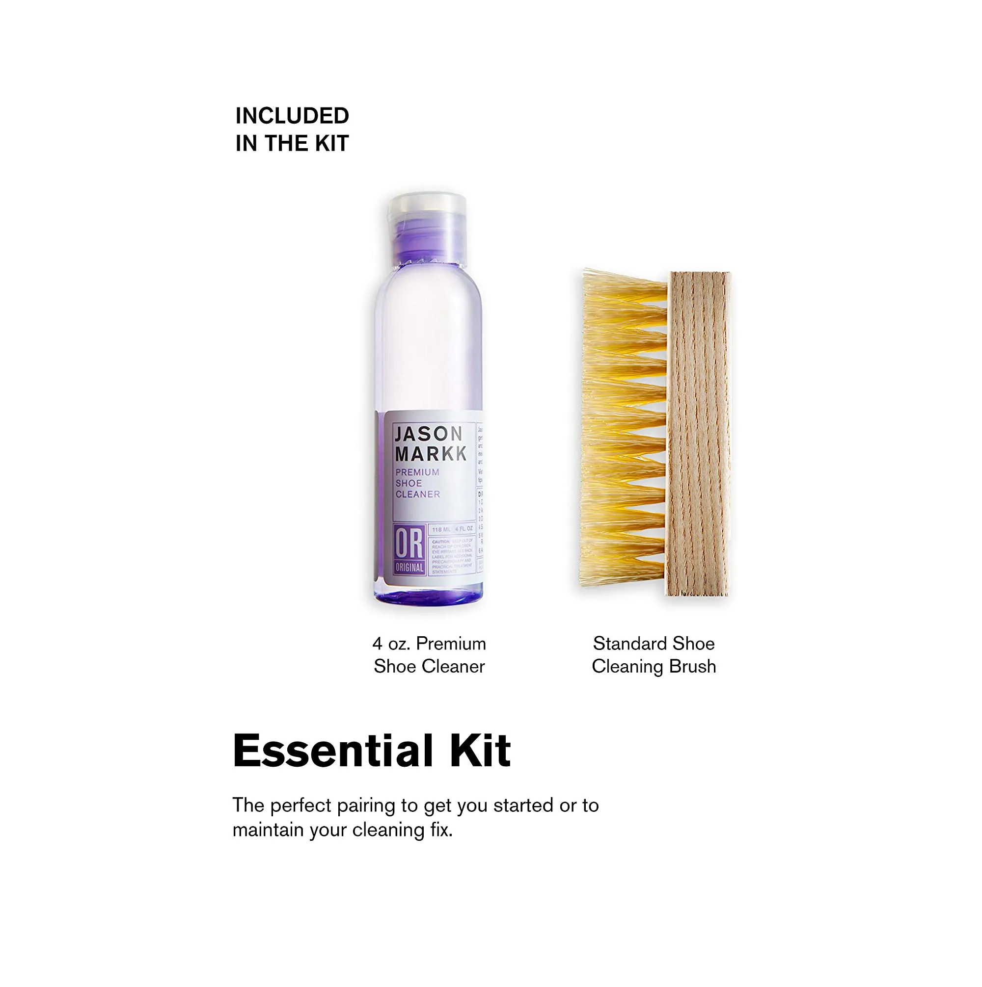 Jason Markk Premium Shoe Cleaner and Suede Cleaning Kit