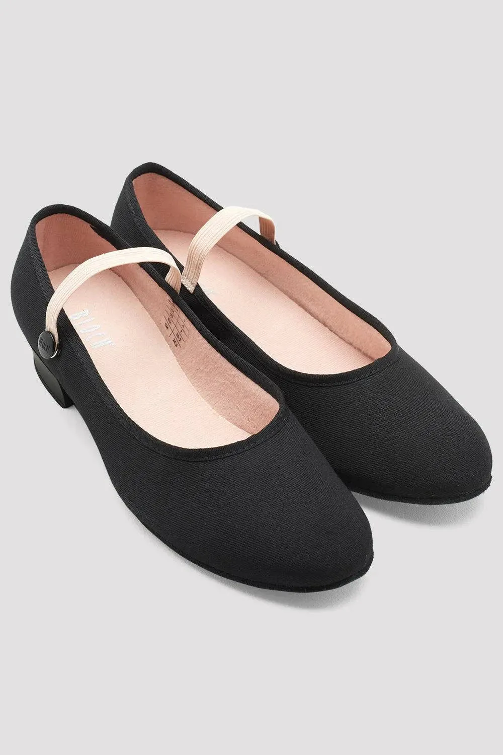 Ladies Canvas Character Shoes - Accent