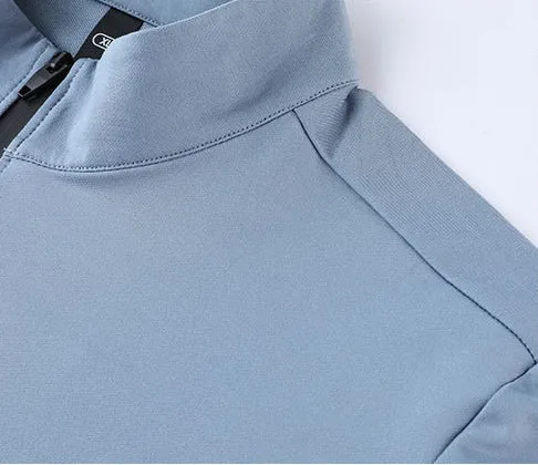 Performance Men's Quick-Dry Half-Zip Long-Sleeve Training Shirt