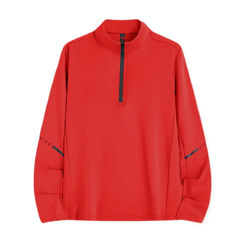 Performance Men's Quick-Dry Half-Zip Long-Sleeve Training Shirt