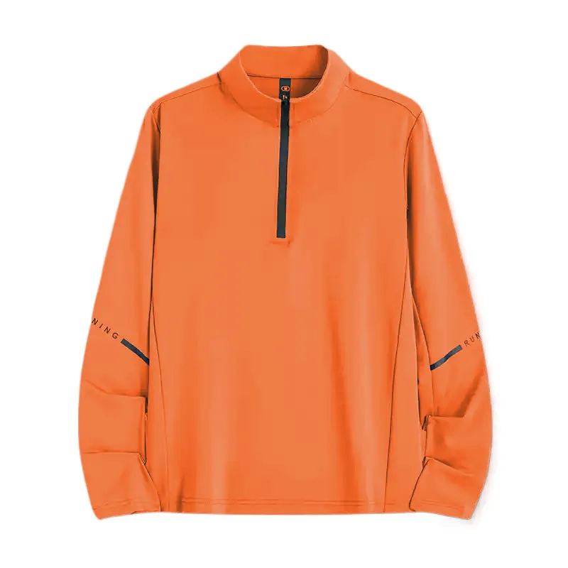 Performance Men's Quick-Dry Half-Zip Long-Sleeve Training Shirt