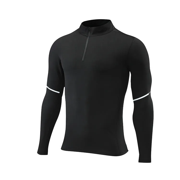 Performance Men's Quick-Dry Half-Zip Long-Sleeve Training Shirt