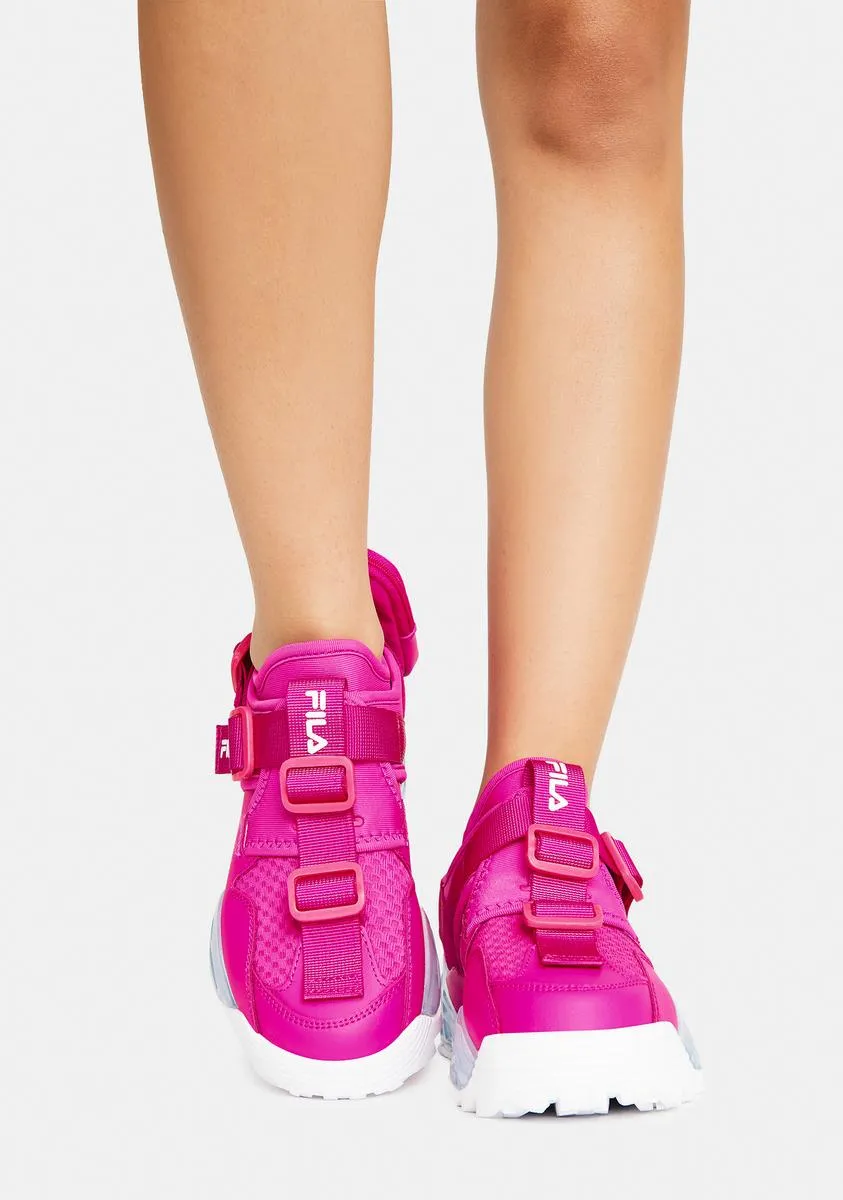 Pink Glo Unit Sneakers