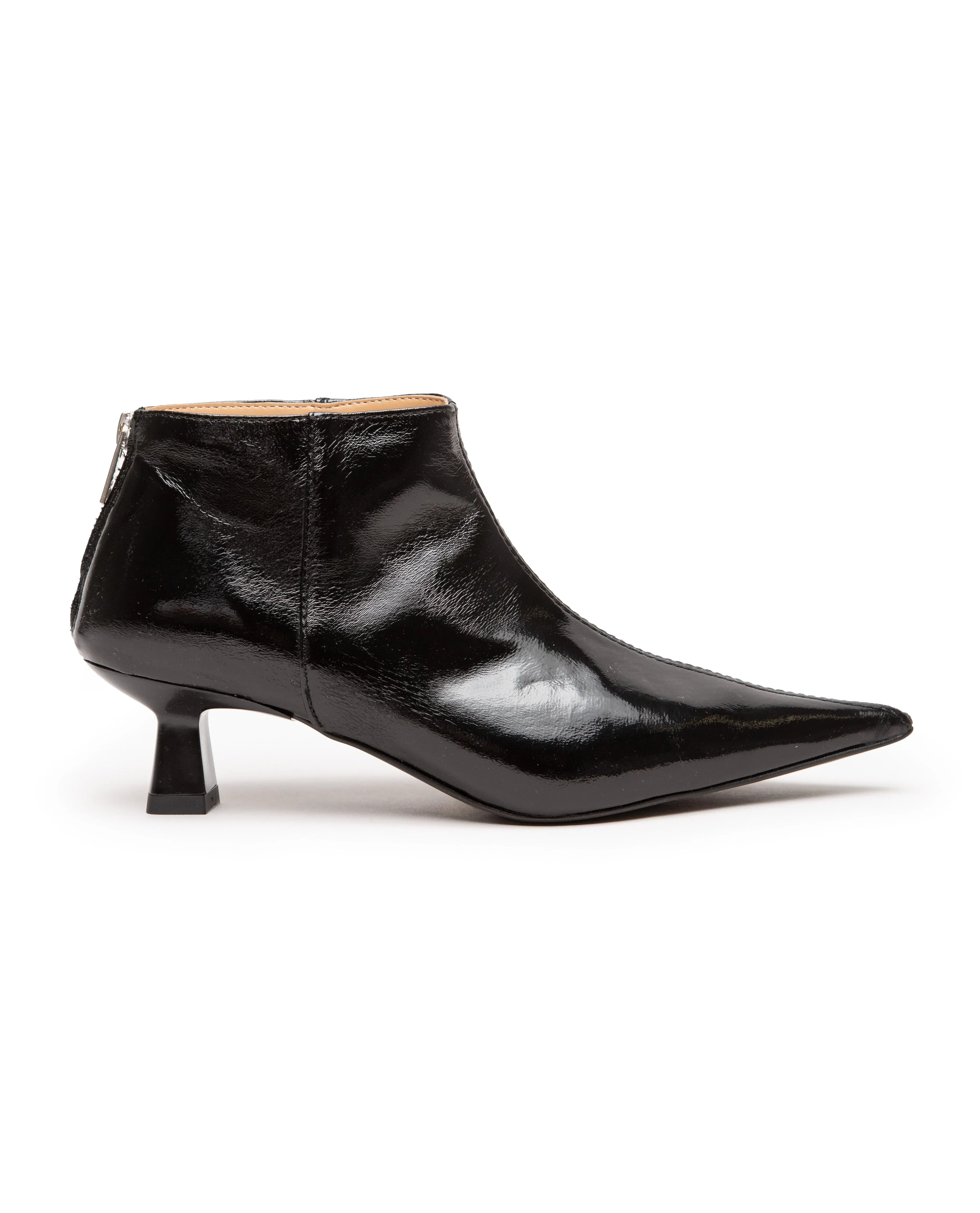 Soft Pointy Crop Boot Naplack