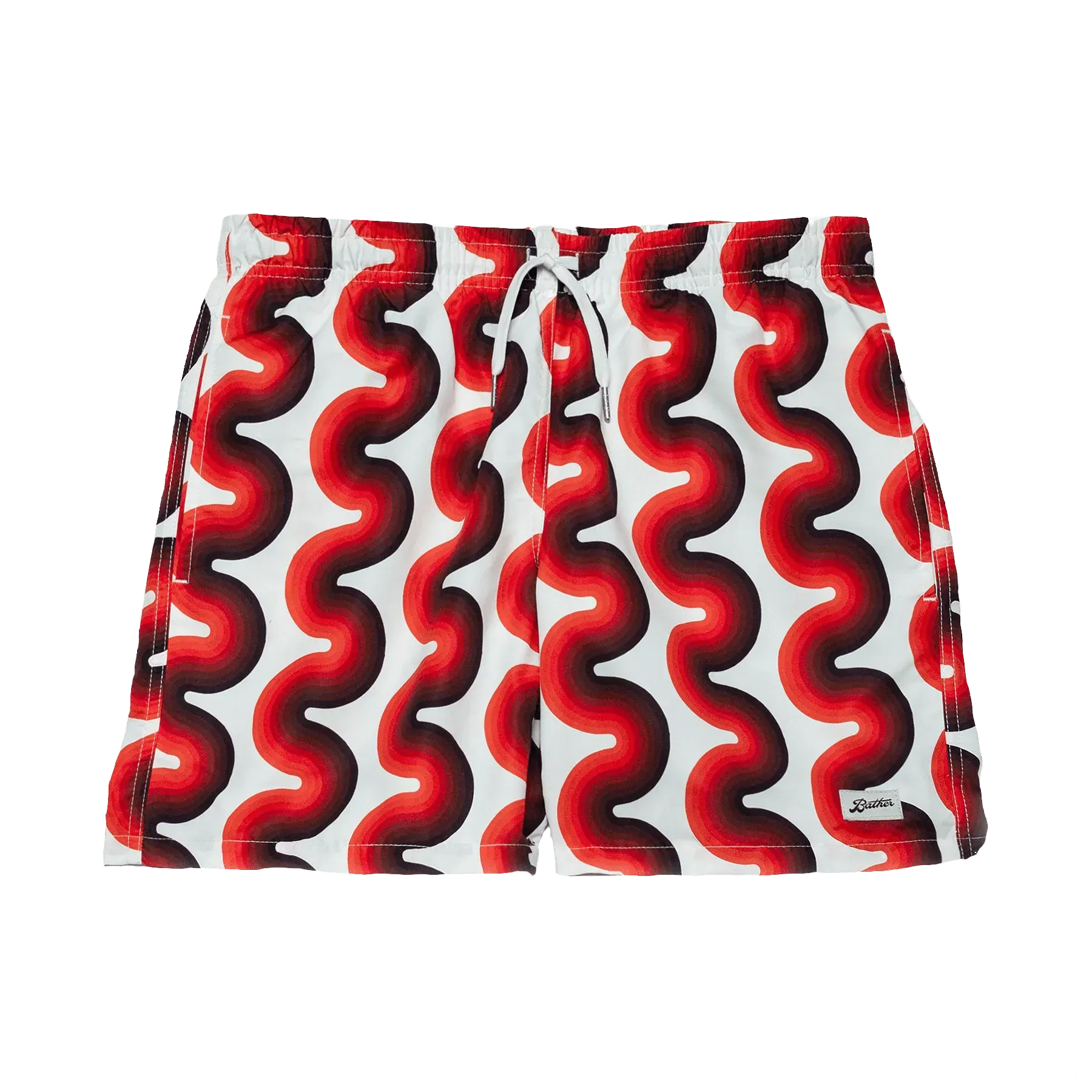 Swim Trunks - Orange Ripple
