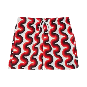 Swim Trunks - Orange Ripple