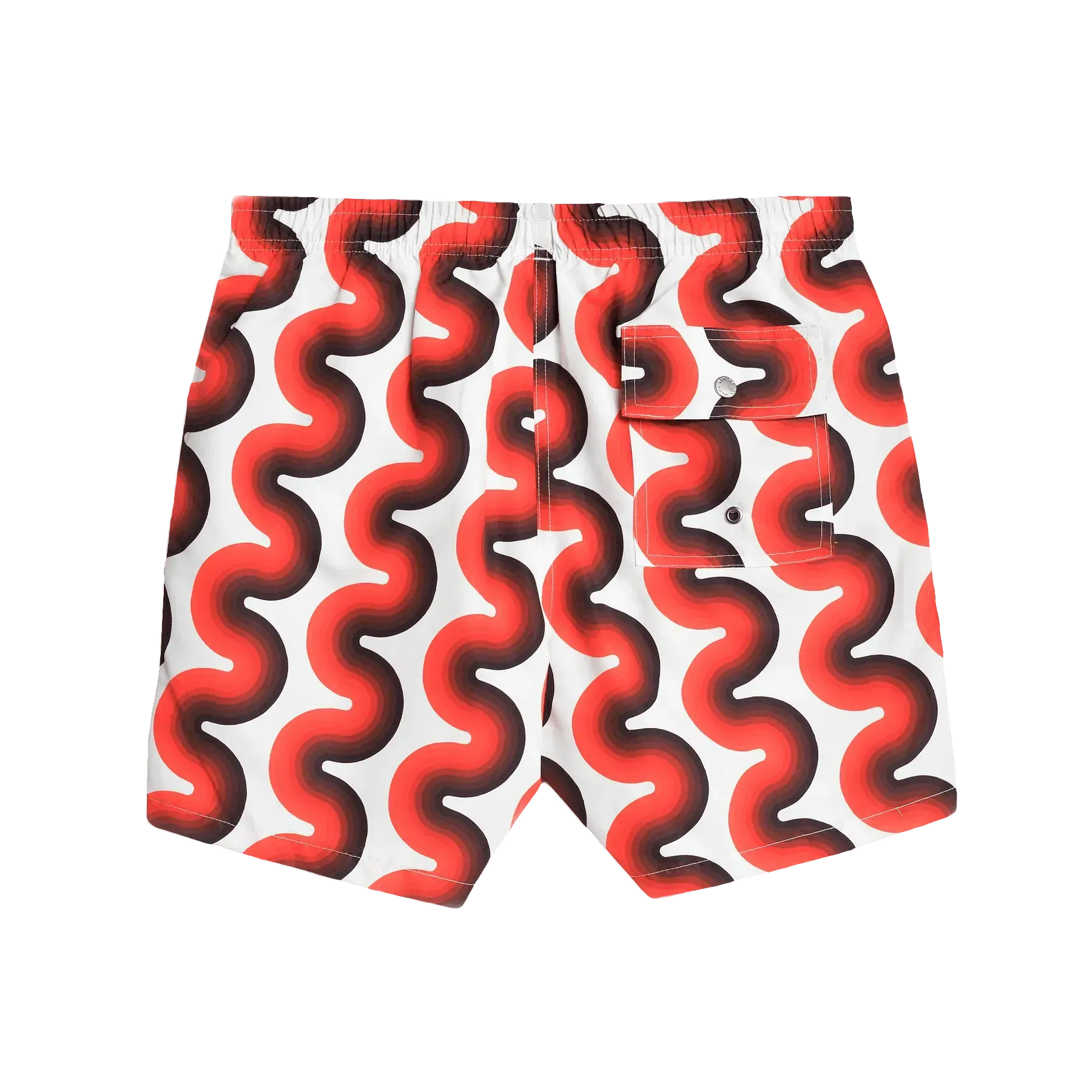 Swim Trunks - Orange Ripple
