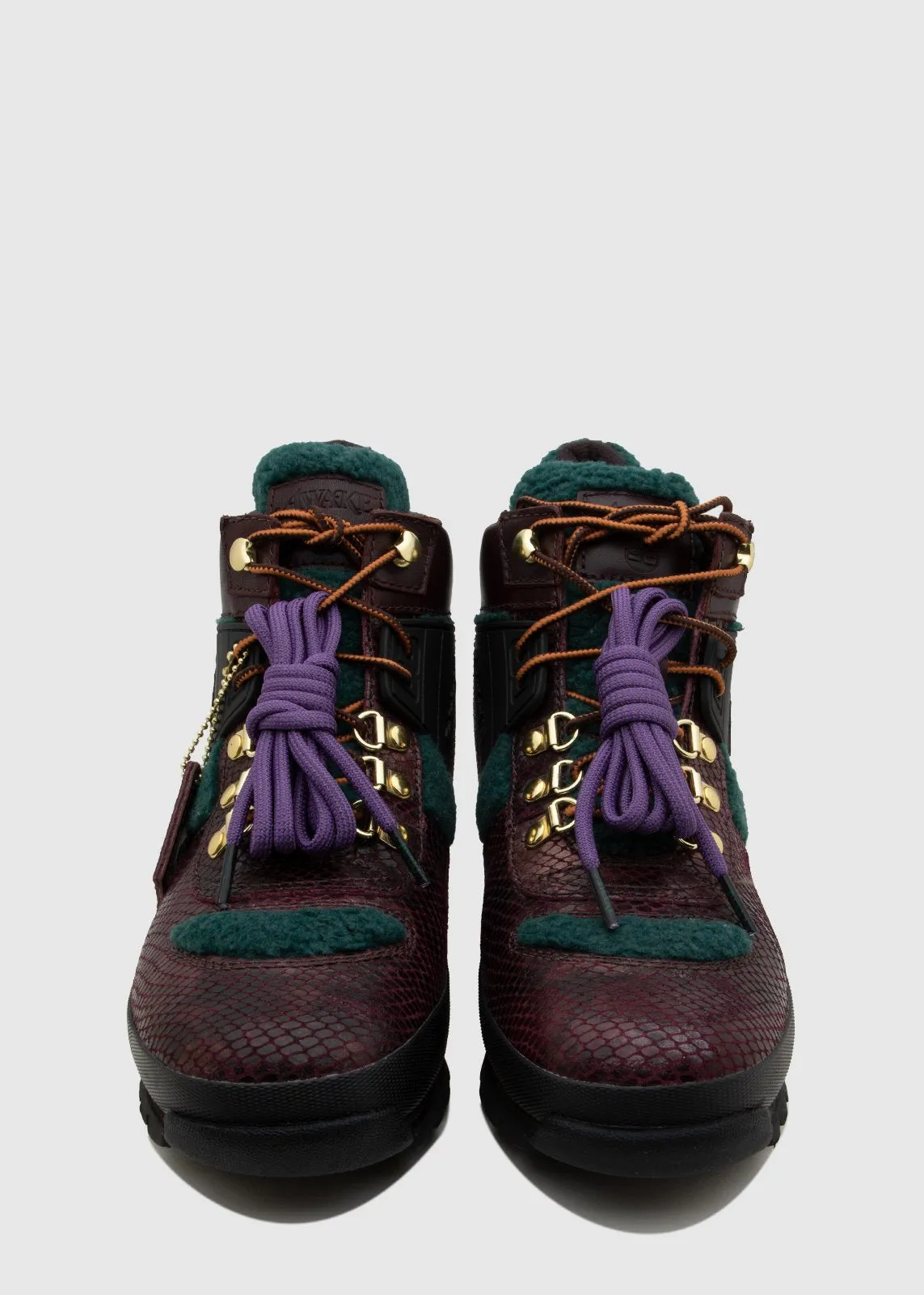 TIMBERLAND X AWAKE NY: EURO HIKER SPORT TREKKER BOOT [BROWN]