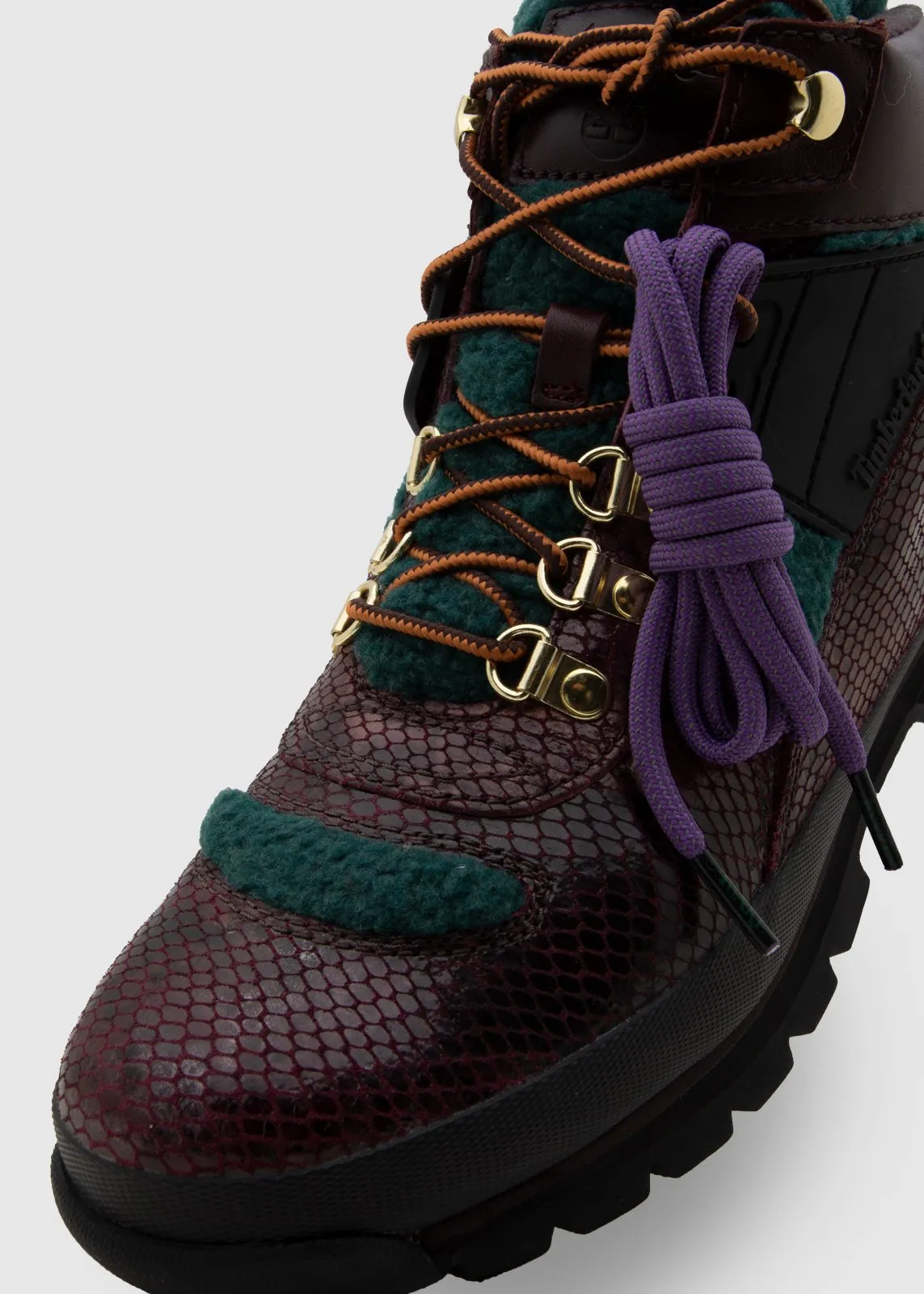 TIMBERLAND X AWAKE NY: EURO HIKER SPORT TREKKER BOOT [BROWN]